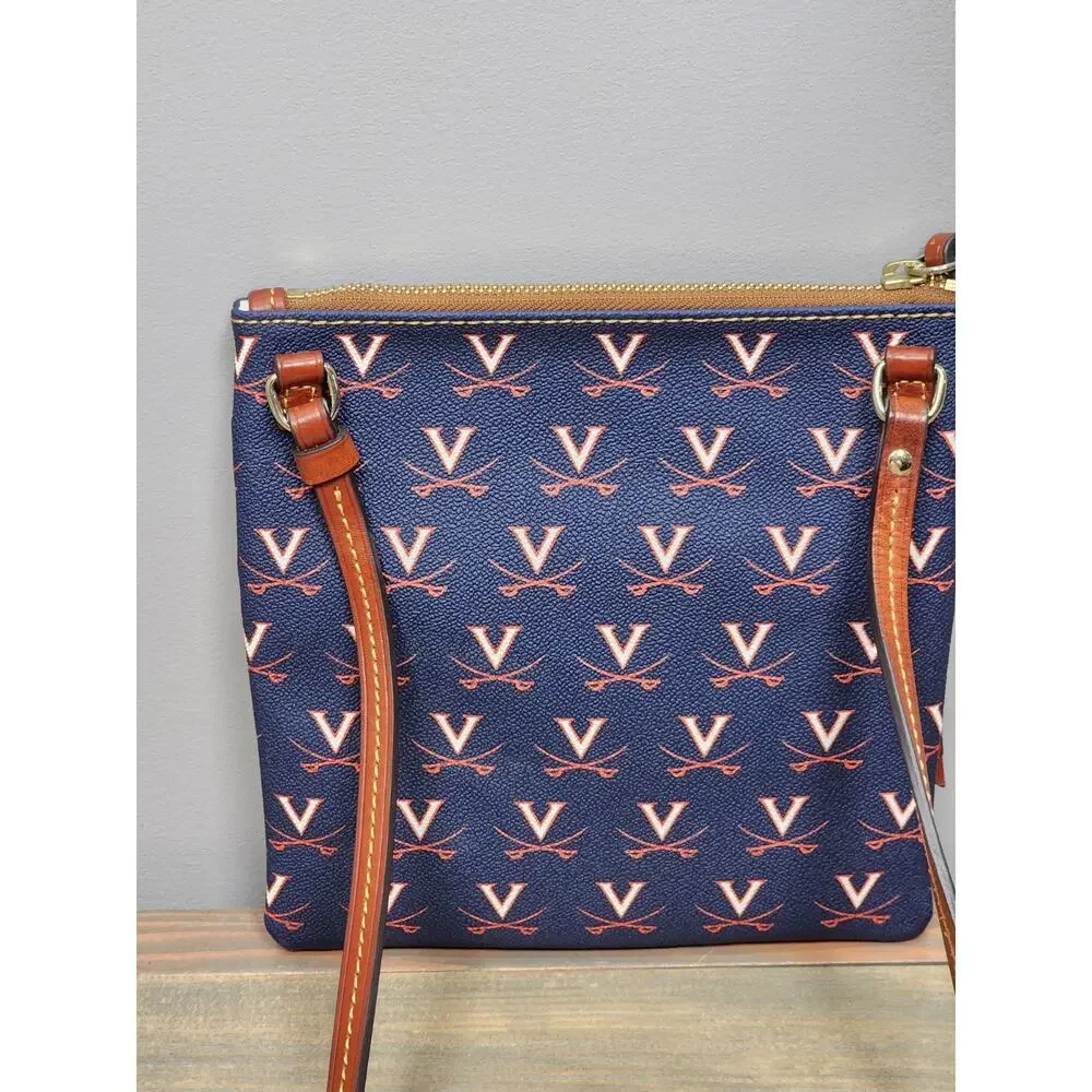 Dooney & Bourke Virginia Cavaliers Triple Zip Crossbody